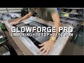 Glowforge unboxing, detailed setup and tips. Intro tutorial to your first run and warranty info.