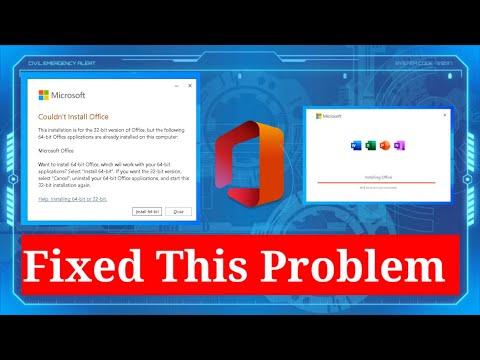 How To Fixed MS Office Installation Errors In Windows 11/10/7/ | MS Office Installation Error