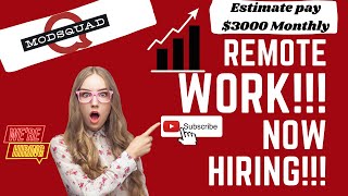 Work From Home Modsquad Remote Agents Phone Ticket Email Chat Customer Support