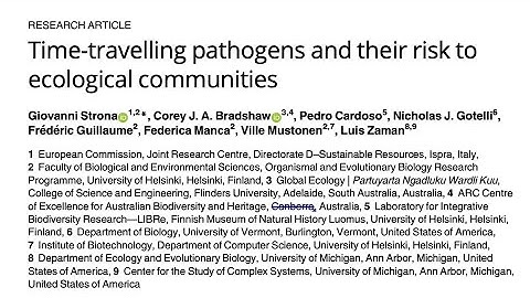 Ancient Pathogens from Melting Ice: A Threat to Civilisation?