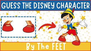Can You Guess The Disney Character By The FEET? Disney Quiz