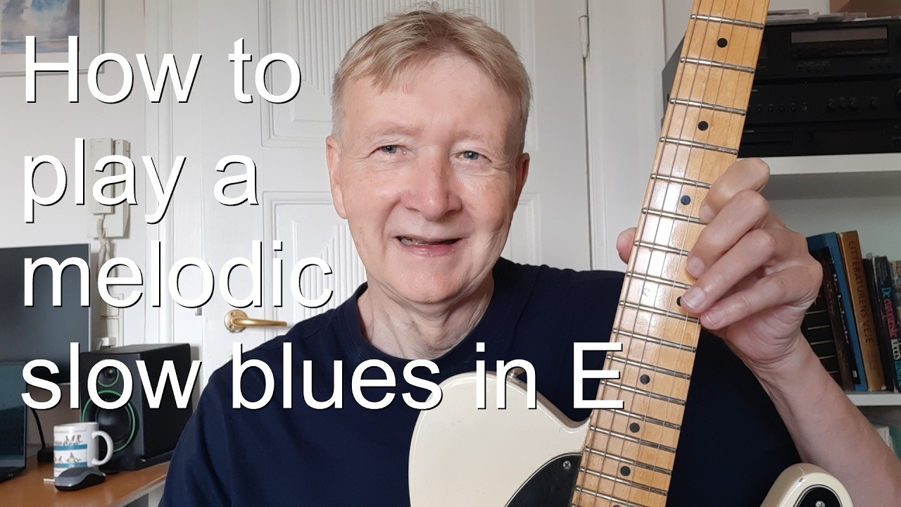 How to play a melodic slow blues solo and make it sound good