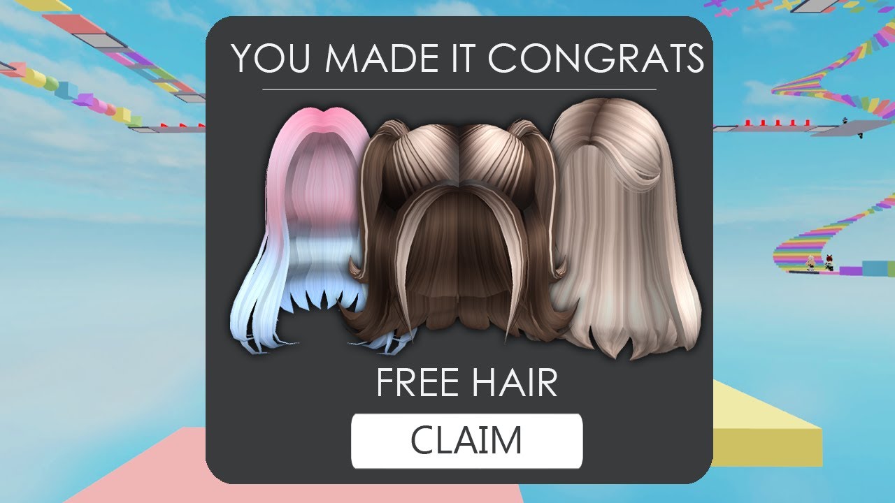 9 FREE NEW ROBLOX HAIR AND ITEMS 😲🥰🤩 