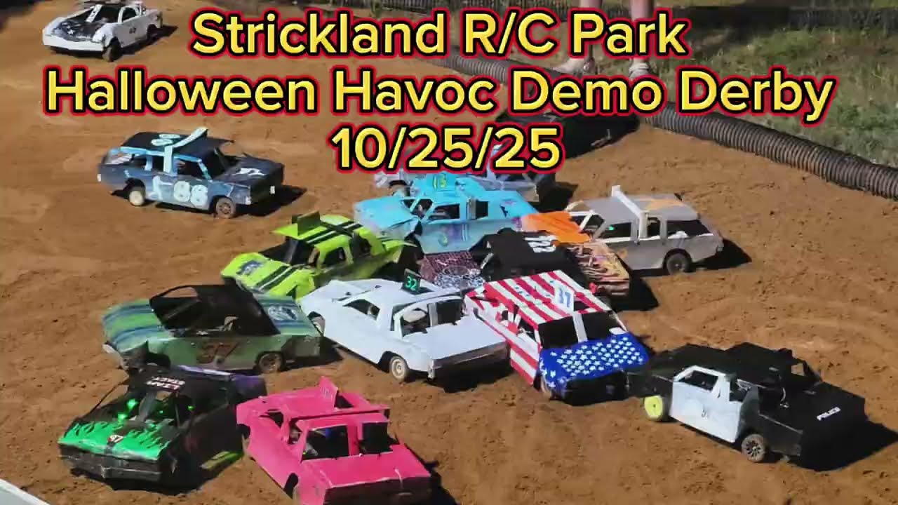 Strickland RC park Halloween havoc demo derby feature 