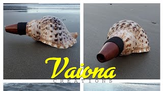 Making A Shell Trumpet