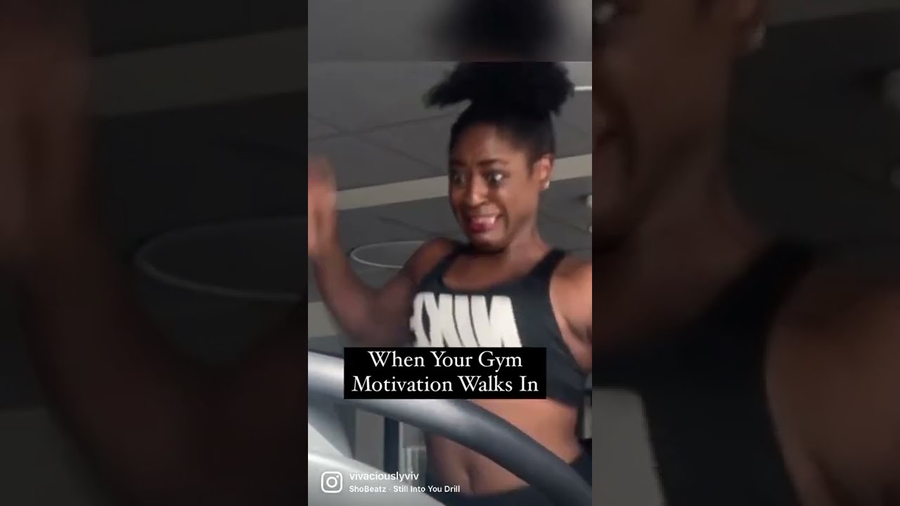 When Your Gym Motivation Walks In #shorts