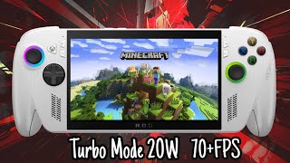 ASUS ROG ALLY XBOX Z2A - Minecraft  Bedrock Edition - Turbo Mode 20W