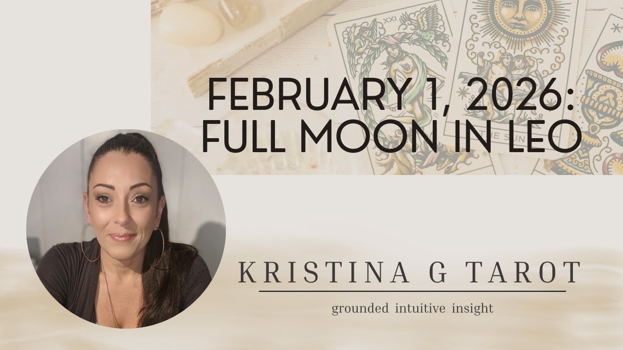 February 1, 2026 | Full Moon in Leo: Sovereignty, Truth, & Standing in Your Power