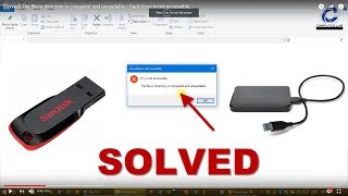[Solved] The file or directory is corrupted and unreadable | Hard Drive is not accessible...