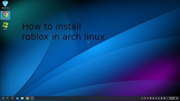 how to install roblox on arch linux