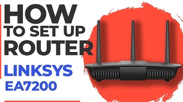 ✅ How to Set Up LINKSYS EA7200 | How to Setup LINKSYS AC1750 WiFi Router