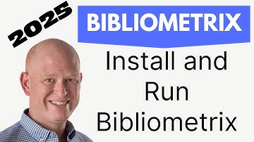 How to Install and Run Bibliometrix (2025 Tutorial)