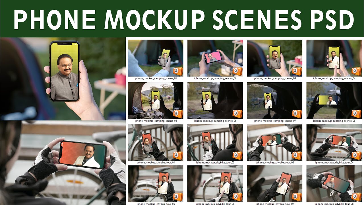 Download Phone Mock-up Scenes PSD - YouTube