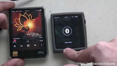 Hidizs AP80 now supports the LDAC bluetooth audio codec!