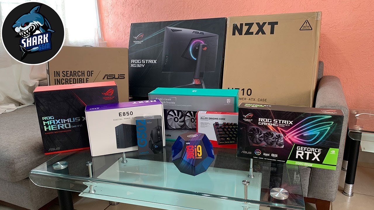 MI NUEVA PC GAMER Unboxing Shark YouTube MI NUEVA PC GAMER Unboxing Shark YouTube