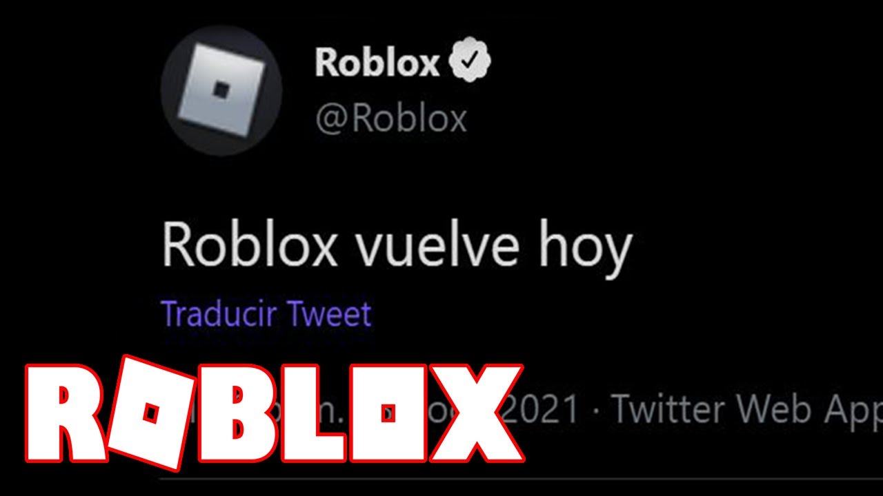 Roblox vuelve a funcionar luego de tres días de inactividad