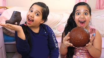 Shfa & Soso समुद्र तट और रेत की कहानियों पर खेल रहा है