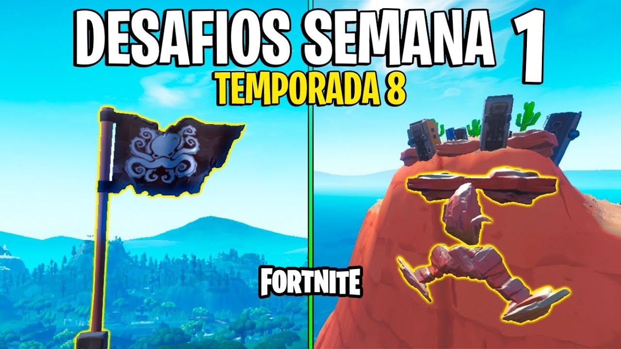 Fortnite Como Reso!   lver Os Desafios Da Semana 1 Da Temporada 8 - fortnite como resolver os!    desafios da semana 1 da temporada 8