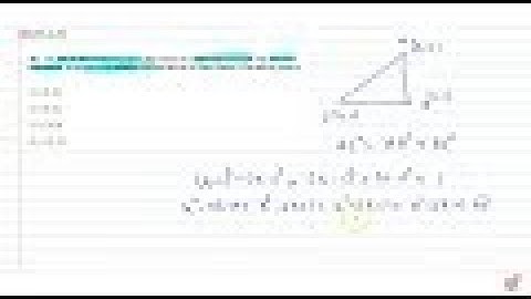 JEE MAINS 2018 Let    A(h, k), B(1, 1) and C(2, 1) be the vertices of a right angled triangle wi...