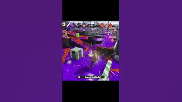 Sharp shooting with the rainmaker  #splatoon #splatoon3 #splatoonshorts #ultrastamp #rainmaker