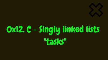 0x12  C   Singly linked lists alx  tasks