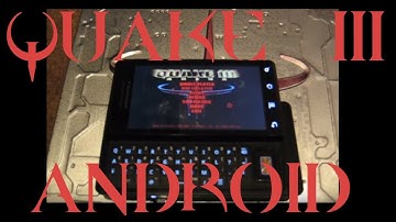 Quake 3 running on Android phone Q3DM7