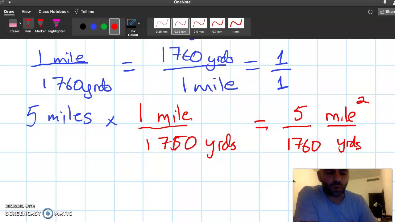 Unit Conversions (with Conversion Factors)