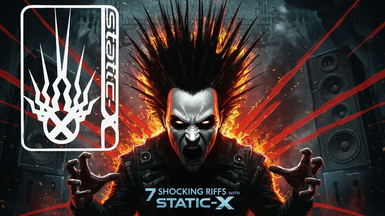 7 Shocking Riffs with Static X - YouTube