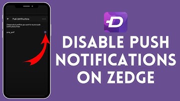 How to Turn Off Push Notifications on Zedge (2024) | Disable Zedge Notifications
