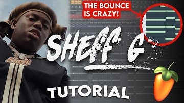 MAKING A BOUNCY BROOKLYN NY DRILL TYPE BEAT FOR SHEFF G (NY Drill Tutorial - FL Studio)