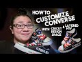 Customized Converse Tutorial | Cricut Design Space | How To Layer HTV Iron-on Onto Canvas Shoes