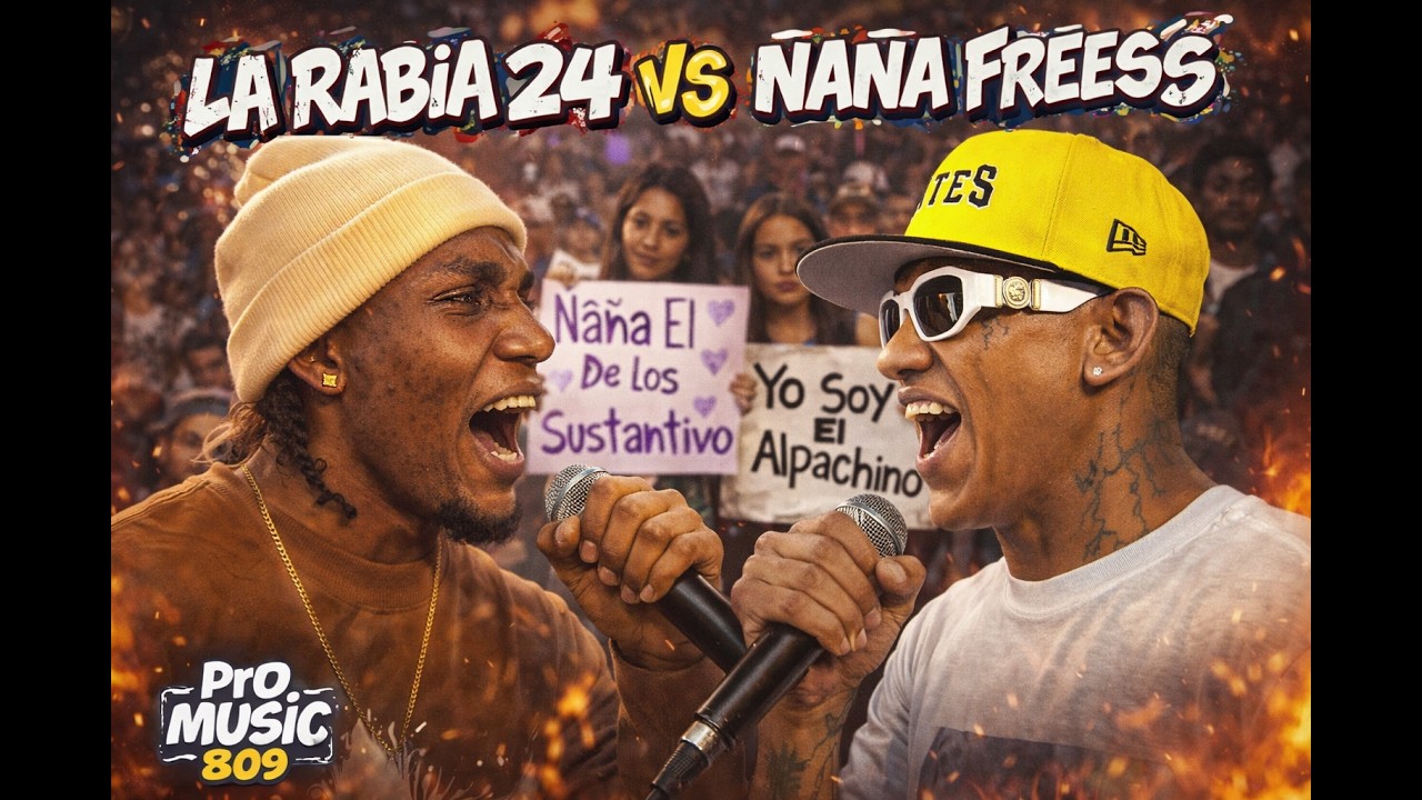 La Rabia 24 VS Ñaña Free - La Revancha En Azua Freestyle 2025