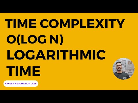 Big O - Logarithmic Time Complexity || Binary Search Algorithm