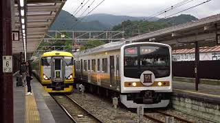 【JR】日光駅　｢いろは｣上り普通列車発車【日光線】