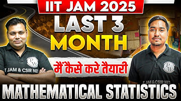 IIT JAM Mathematical Statistics 2025 | How to Start Preparation? | Crack IIT JAM 2025 Exam | PW