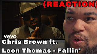 Chris Brown - Fallin' Official Video ft Leon Thomas | REACTION