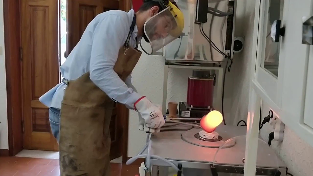Casting test of Formlabs castable resin (part 1) - YouTube