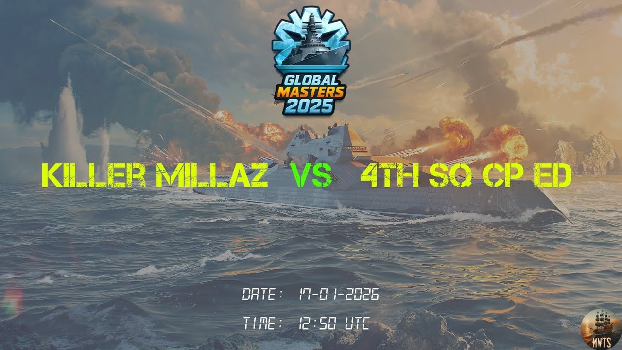 GLOBAL MASTER 2025 || PO - Lower || R2 || KILLER MILLAZ vs 4TH SQ CP ED