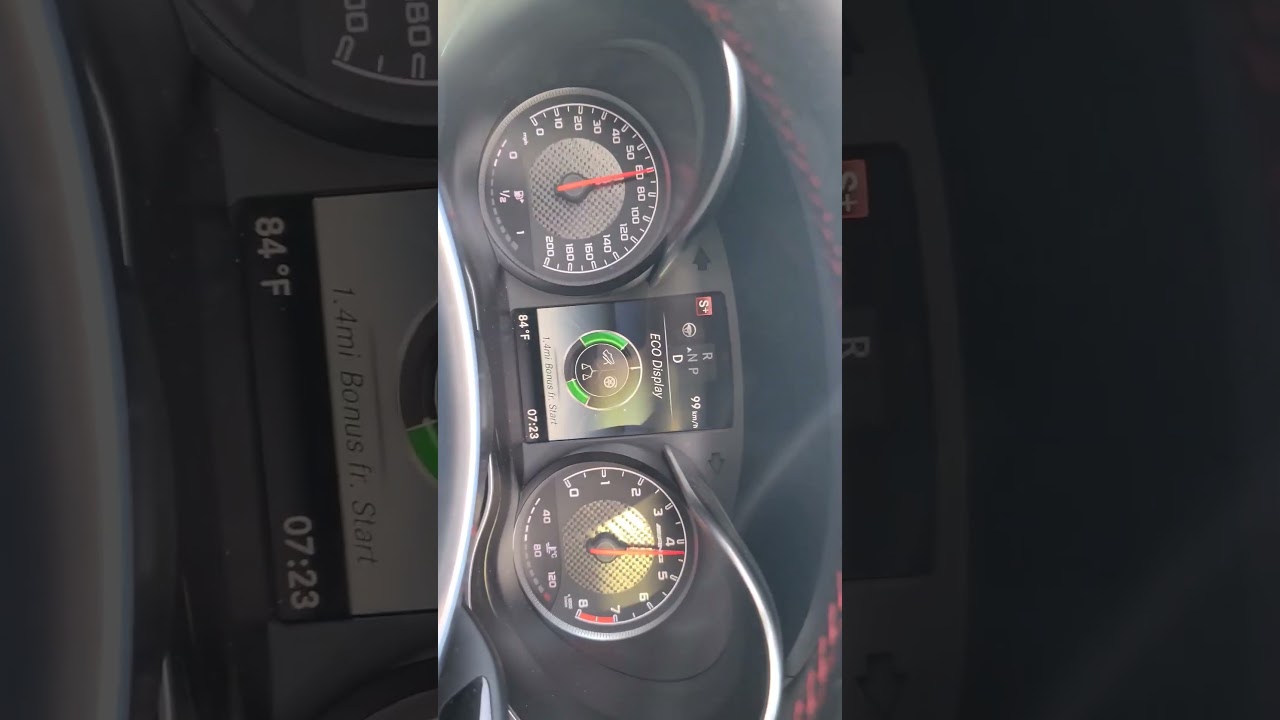 Quick test drive after charge pipe blow out. 