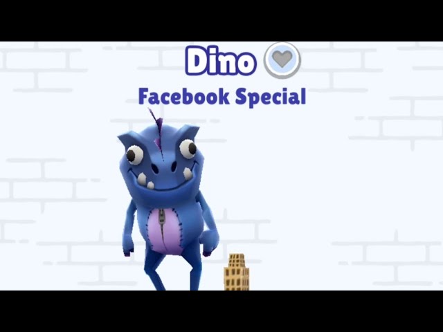 SUBWAY SURFERS COMO DESBLOQUEAR O DINO ESPECIAL DO FACEBOOK