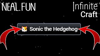 How to Get Sonic the Hedgehog in Infinite Craft | Make Sonic the Hedgehog in Infinite Craft How To Make Sonic In Infinity Craft