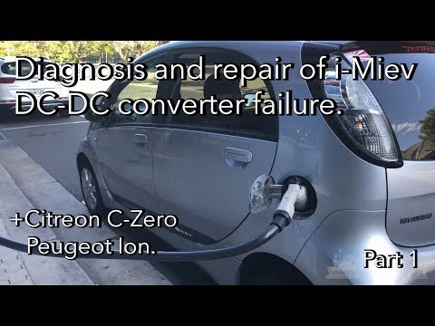 i-miev DC-DC converter repair Part 1