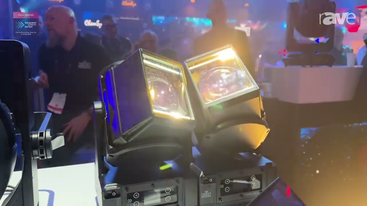 ISE 2026: CHAUVET Professional Demos COLORado PXL Curve 1 Motorized LED Fixture