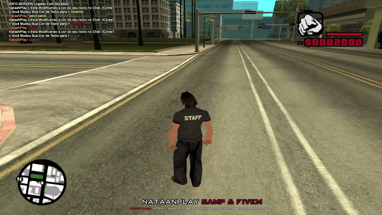 Filterscript Cores do Texto (SAMP) - YouTube