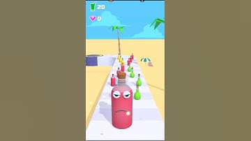 Juice run 🥤X-- level 19 #shorts