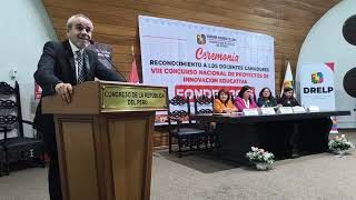 Palabras del Dr. Luis Lescano