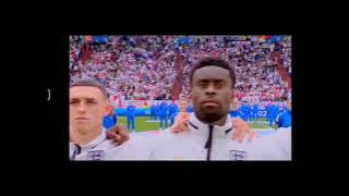 England National Anthem (vs Slovakia) - EURO 2024 Round of 16