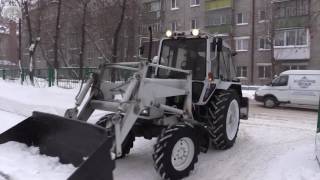 В Томске МЧС помогает убирать снег