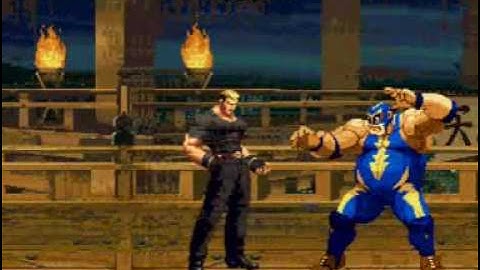 SNK Raiden Moveset Display