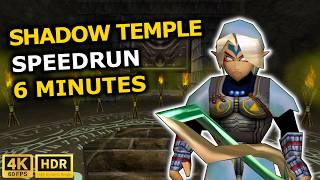 Fierce Deity Speedruns Shadow Temple In 606 4K Hdr 60Fps Fierce Deity Mask In Ocarina Of Time